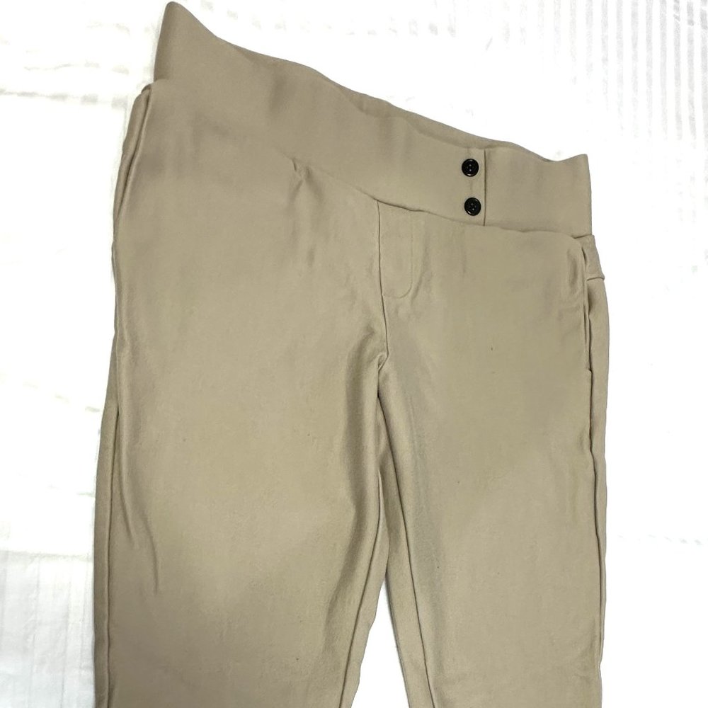 🍎🍎🍎   CONCEITED WOMENS PULL ON CAPRIS LEGGINGS PANTS SIZE L 🍎🍎🍎